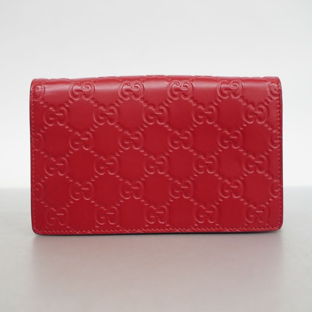 Auth Gucci Guccissima cherry mini chain shoulder 481291 Women's Leather Shoul... - Picture 8 of 8